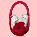 Sweetheart Teddy Bear Set with “Love You” “Heart” Heart Teddy Bear | Valentine Day's Gift [ 46 CM ]