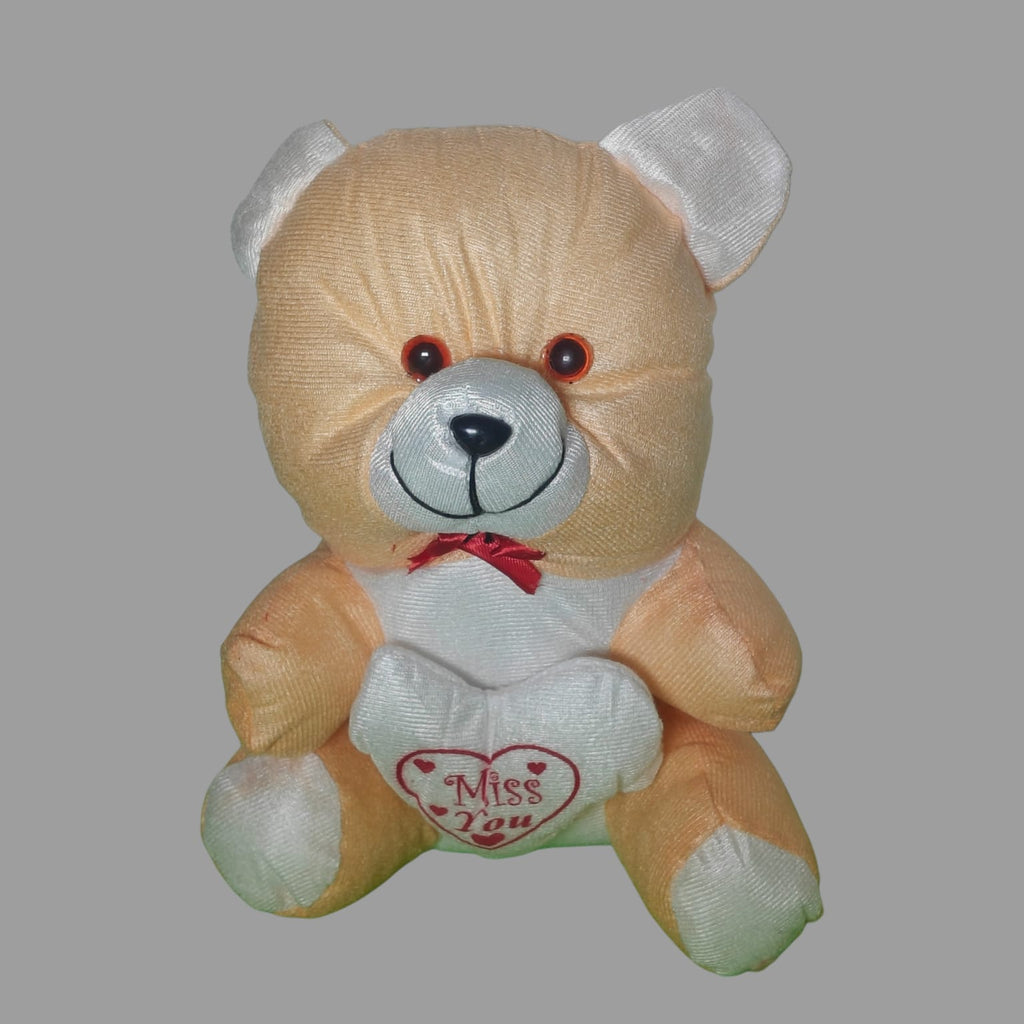 Soft Toys Teddy Bear Gift Soft Stuffed Lovable Hugable Red, cream Teddy [ 25 CM ]