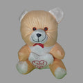 Soft Toys Teddy Bear Gift Soft Stuffed Lovable Hugable Red, cream Teddy [ 25 CM ]