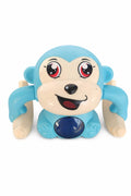 Monkey Toys with Voice Activate Induction Cartoon Tumbling Banana Monkey with Light anf Music Toys for Children Touch Sensor Electric - Mix Colors