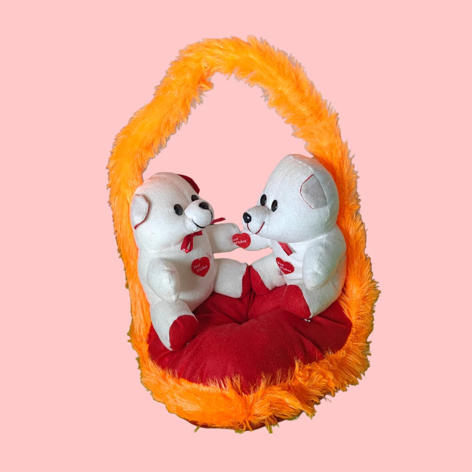Sweetheart Teddy Bear Set with “Love You” “Heart” Heart Teddy Bear | Valentine Day's Gift [ 30 CM ]