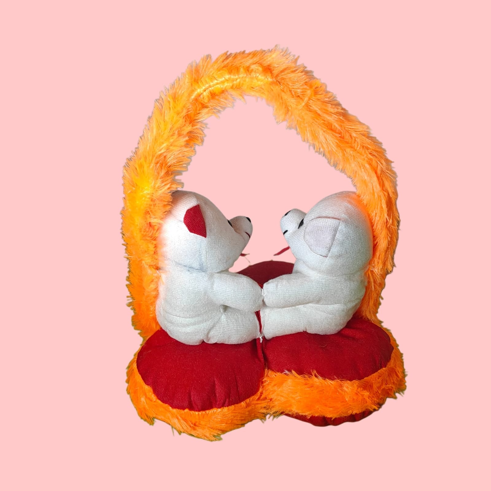Sweetheart Teddy Bear Set with “Love You” “Heart” Heart Teddy Bear | Valentine Day's Gift [ 30 CM ]