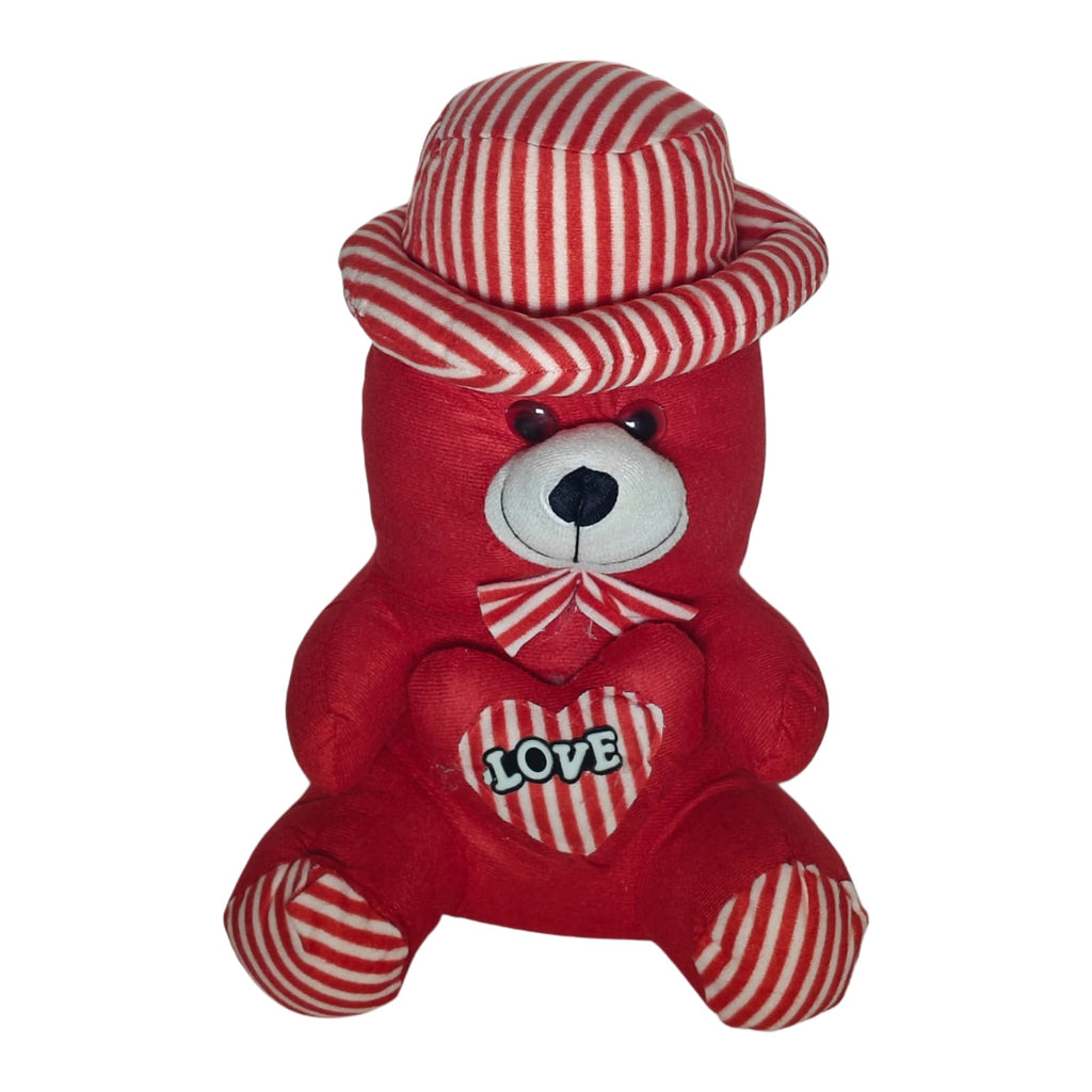 Khowal Fancy World Cream Stuffed/Soft/Cuddle Ballon Teddy Bear [ 36 CM ]