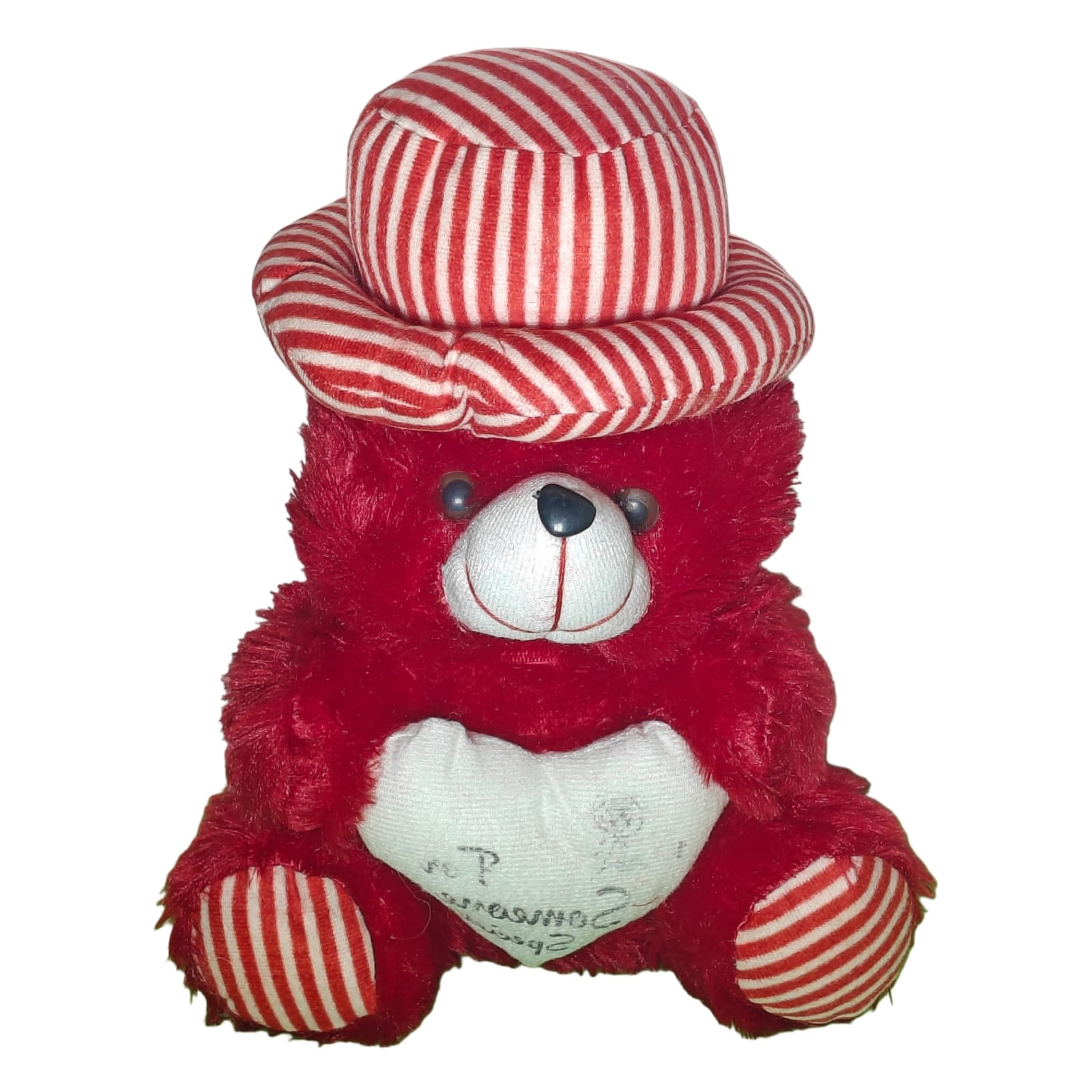 Cap Teddy Bear Stuffed Toy Yellow Teddy Bear for Kids [ 30 CM ]