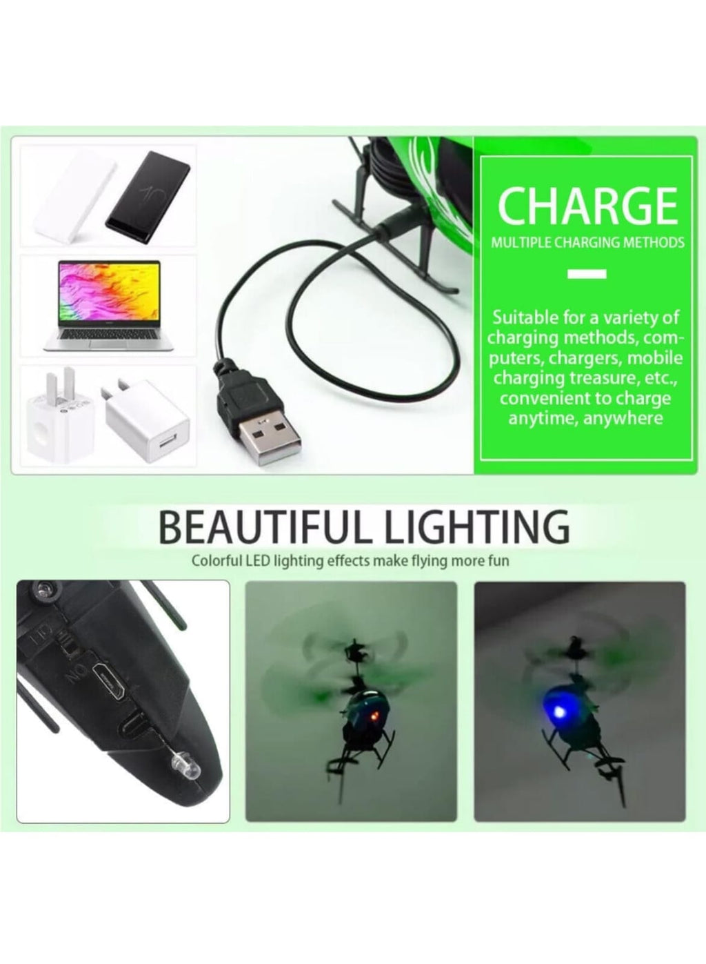 Remote Control Helicopter Toy for Kids with Stable Flight | Rechargeable RC Helicopter with Dual Rotor Blades | Indoor Flying Toy with Easy Controls | Kids Helicopter Toy Gift | Red And Bioo