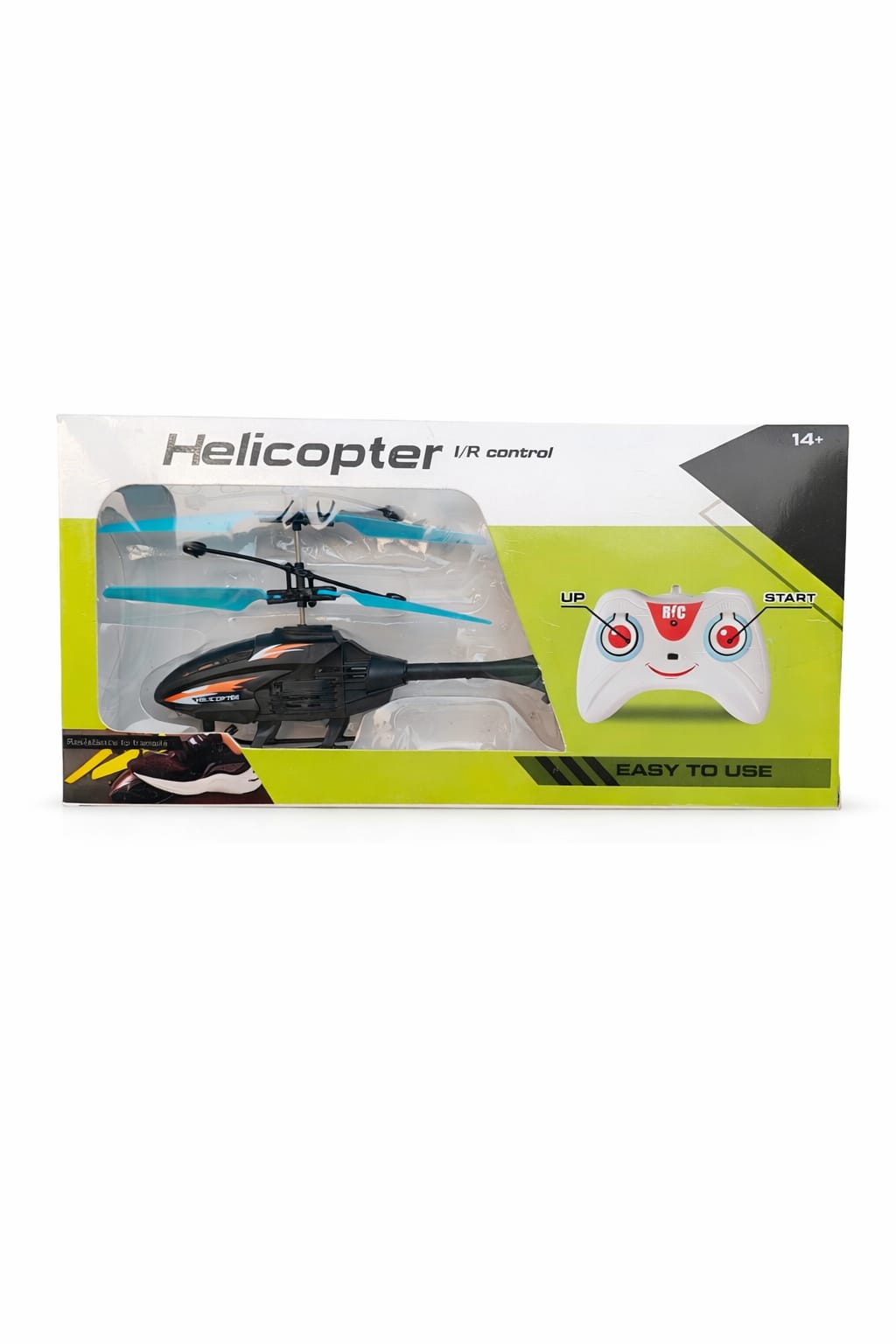 Remote Control Helicopter Toy for Kids with Stable Flight | Rechargeable RC Helicopter with Dual Rotor Blades | Indoor Flying Toy with Easy Controls | Kids Helicopter Toy Gift | Red And Bioo