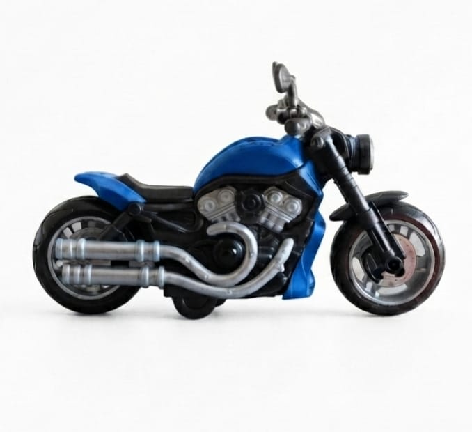 Kids Toy Bike | Friction Powered Toy Motorcycle for Kids | Mini Racing Bike Toy for Boys & Girls | Durable Plastic Motorbike Toy (Pack of 1) Random Color