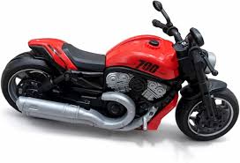 Battery Operated Toy Motorcycle Motor Lights Sounds Blue red sky